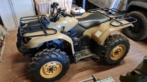 YAMAHA GRIZZLY 450 QUAD BIKE